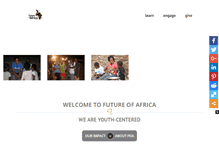 Tablet Screenshot of futureofafrica.org
